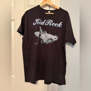 Kid Rock Born Free Tour 2011 Band Tee Black T-Shirt Medium Double Sided Rock